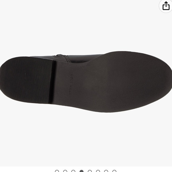 COLE HAAN Galina Belted Leather Knee High Boots - Picture 9 of 10